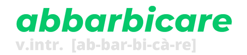 abbarbicare