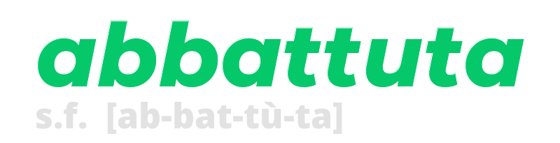 abbattuta