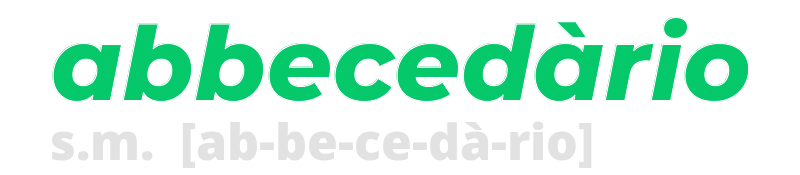 abbecedario