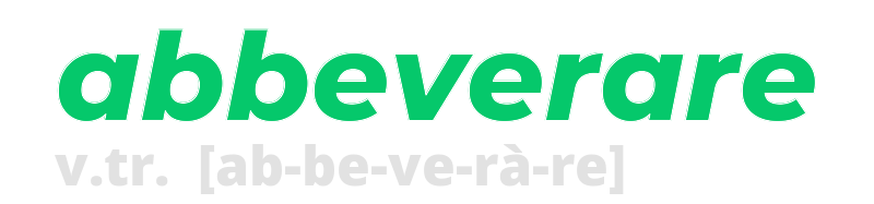 abbeverare