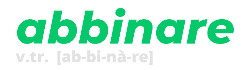 abbinare