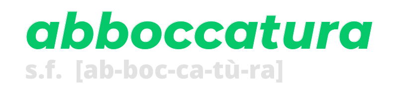 abboccatura