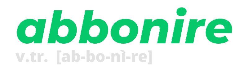 abbonire