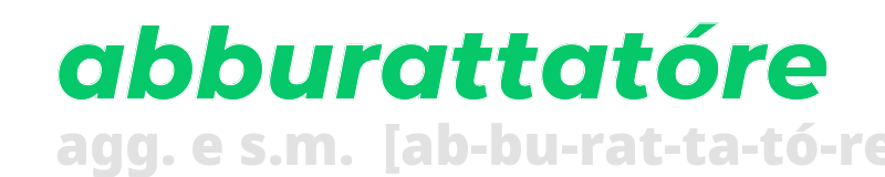 abburattatore