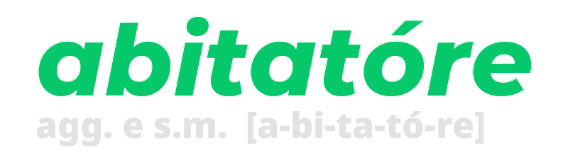 abitatore