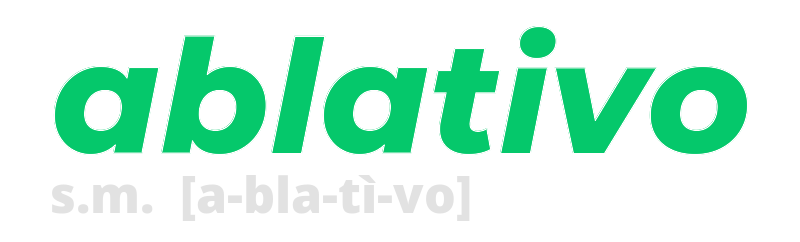 ablativo