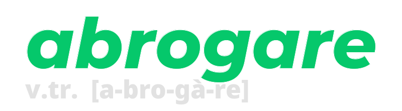 abrogare