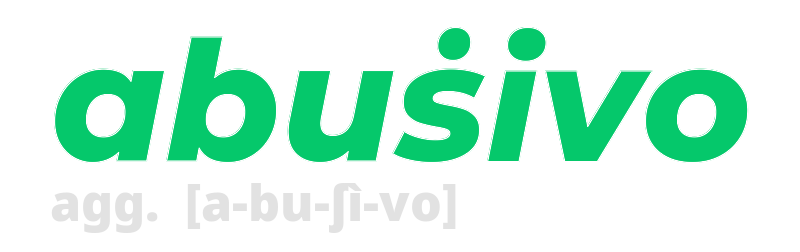 abusivo