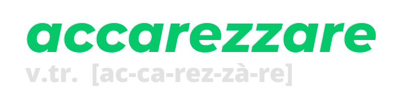 accarezzare