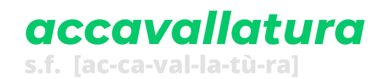 accavallatura
