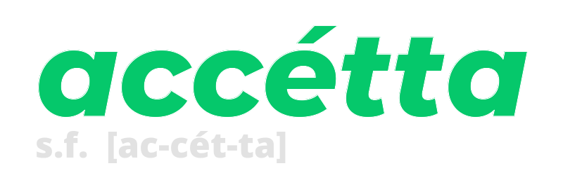 accetta