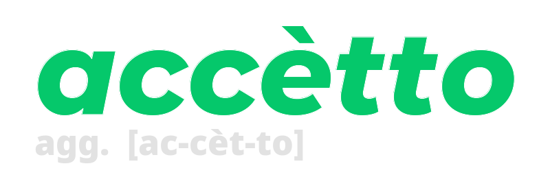 accetto