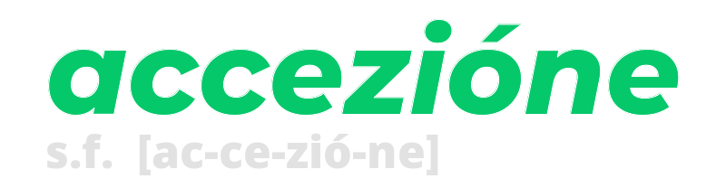 accezione