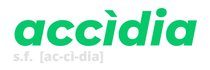 accidia