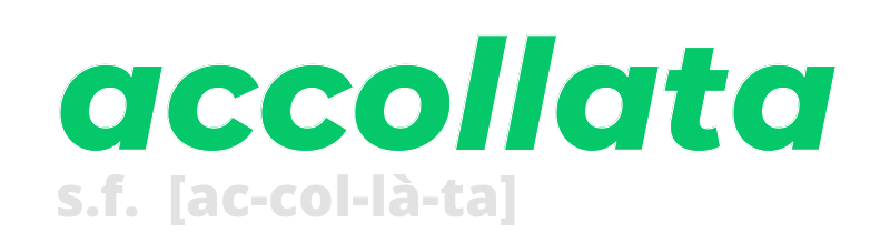 accollata