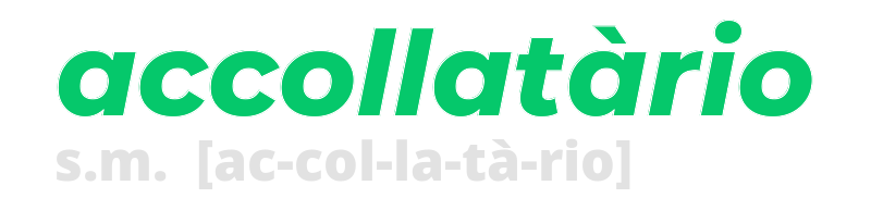 accollatario