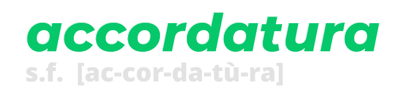 accordatura