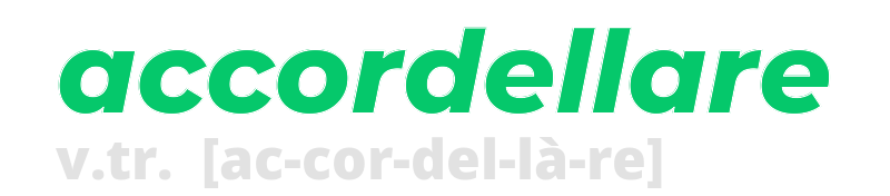accordellare