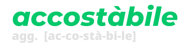 accostabile