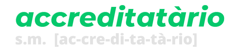 accreditatario
