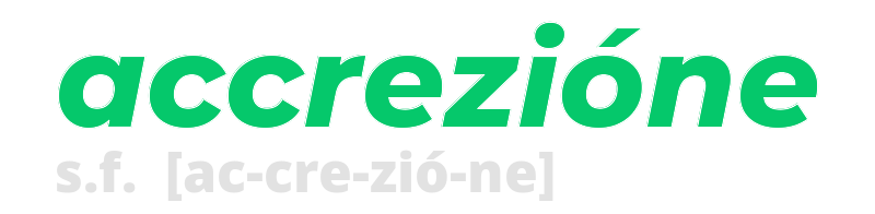 accrezione