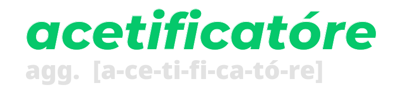 acetificatore