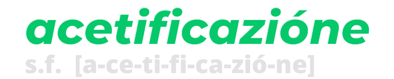 acetificazione