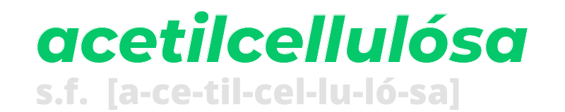 acetilcellulosa