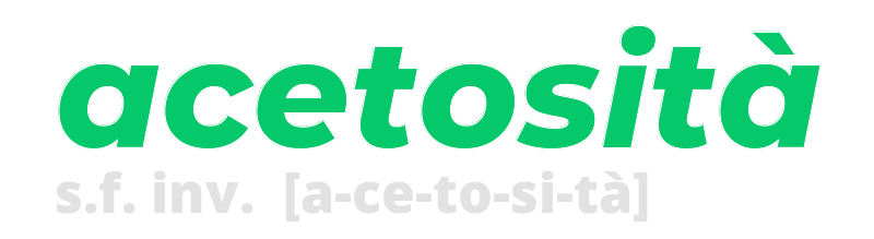 acetosita