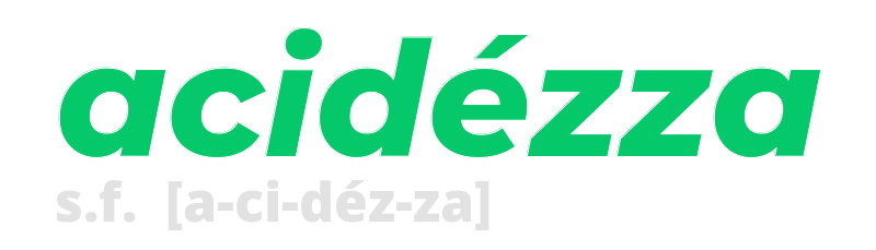 acidezza