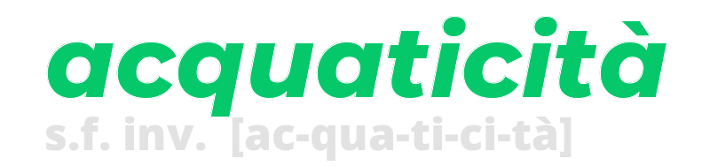 acquaticita