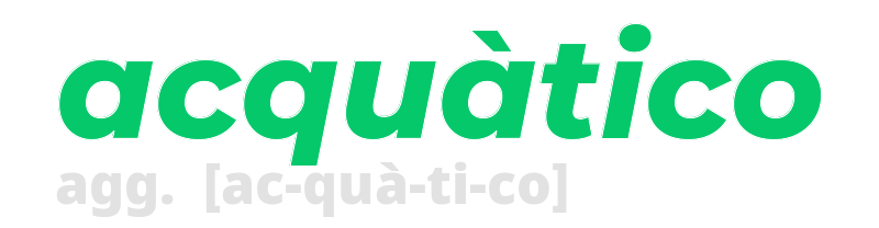 acquatico