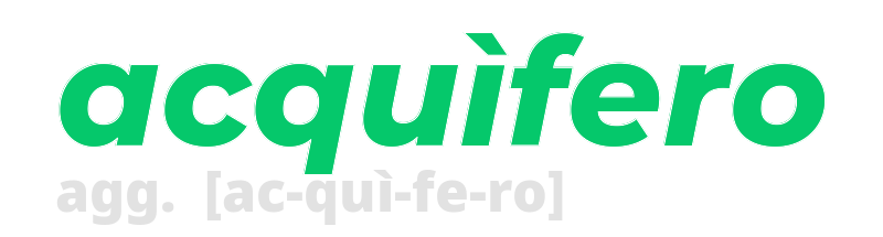 acquifero