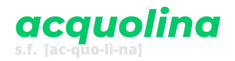 acquolina