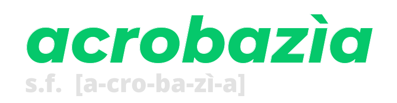acrobazia