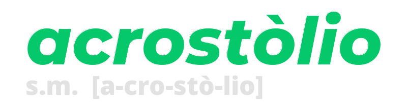 acrostolio