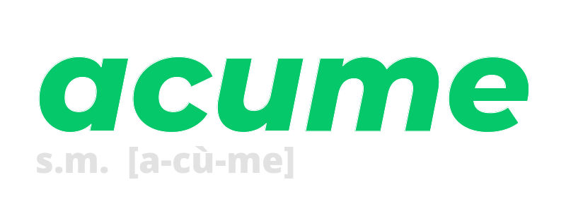 acume