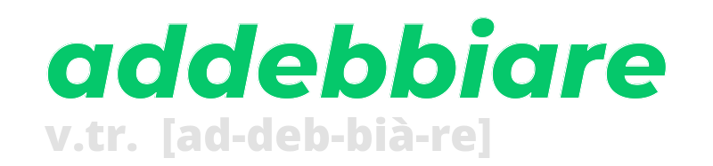 addebbiare