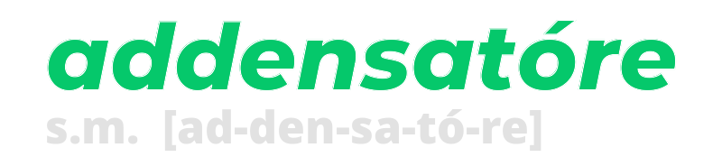 addensatore