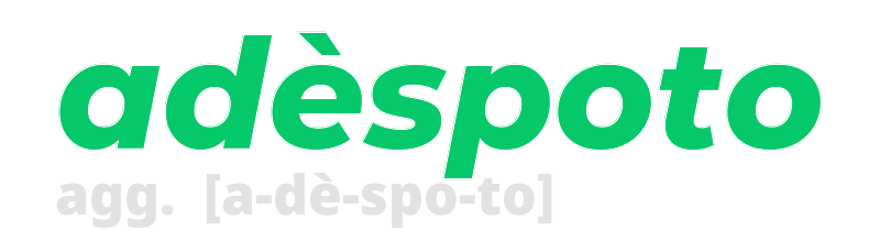 adespoto