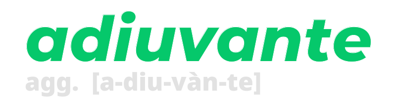 adiuvante