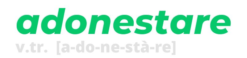 adonestare
