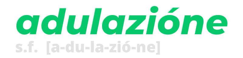 adulazione