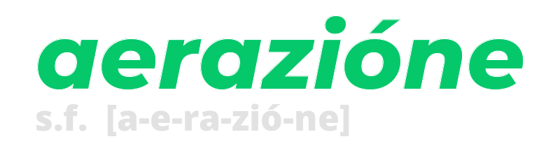 aerazione