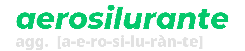 aerosilurante