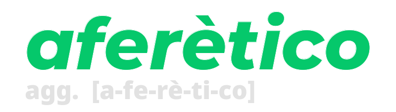 aferetico