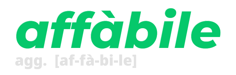 affabile