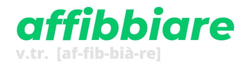 affibbiare
