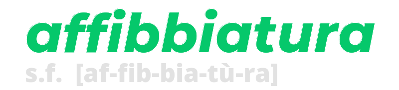 affibbiatura