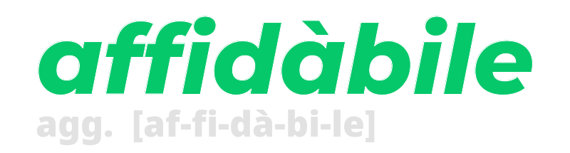 affidabile
